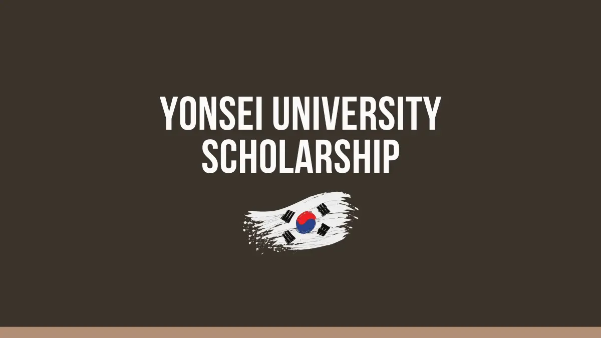 Yonsei University Scholarship