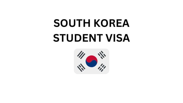 SOUTH KOREA STUDENT VISA