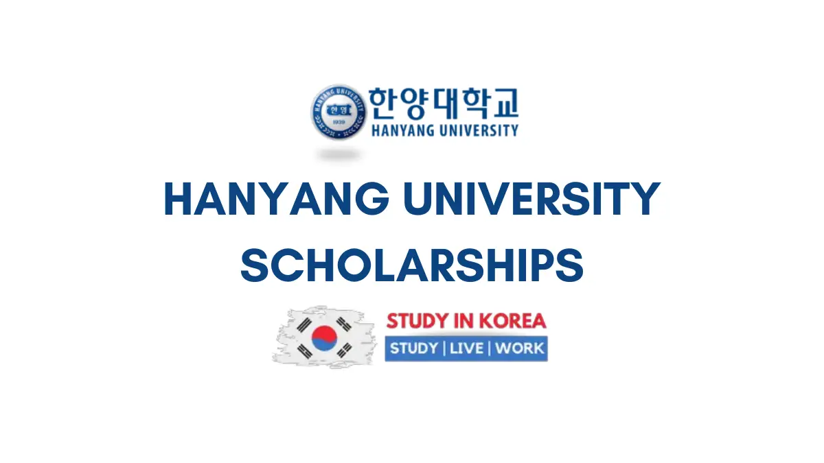 HANYANG UNIVERSITY SCHOLARSHIPS