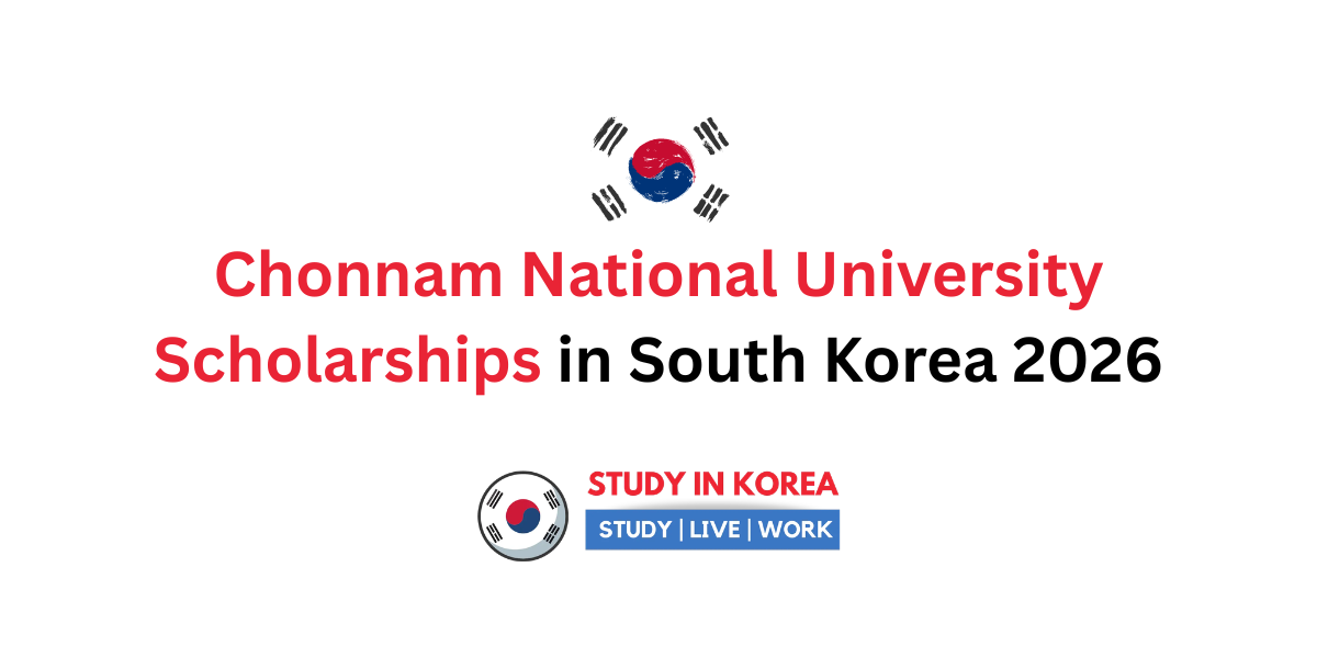 Chonnam National University Scholarships in South Korea 2026