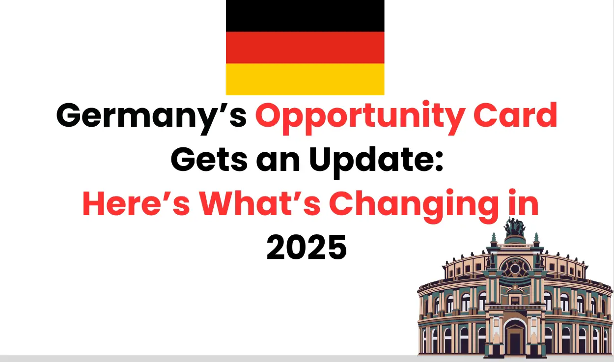 Germany’s Opportunity Card Gets an Update: Here’s What’s Changing in 2025