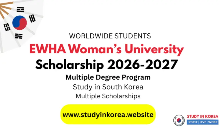 EWHA Womans University Scholarship in Korea 2026