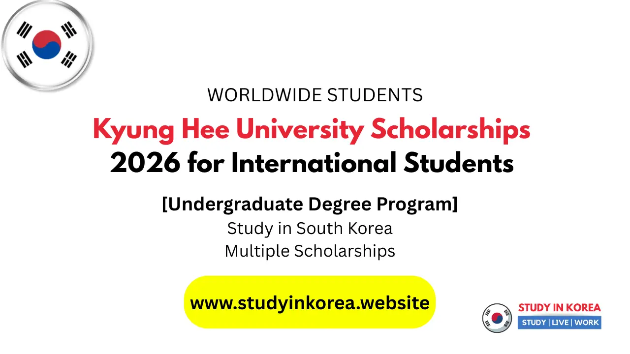 Kyung Hee University Scholarships 2026 for International Students