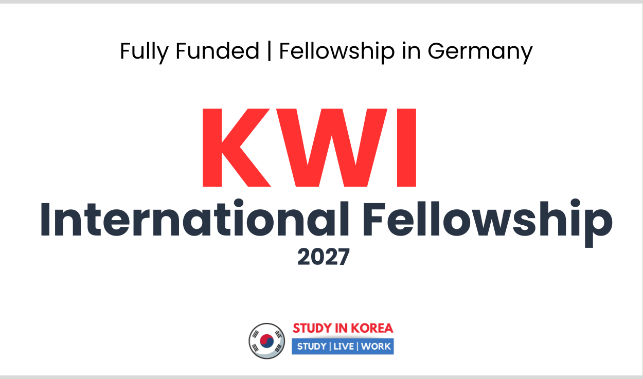 KWI International Fellowship 2027 in Germany