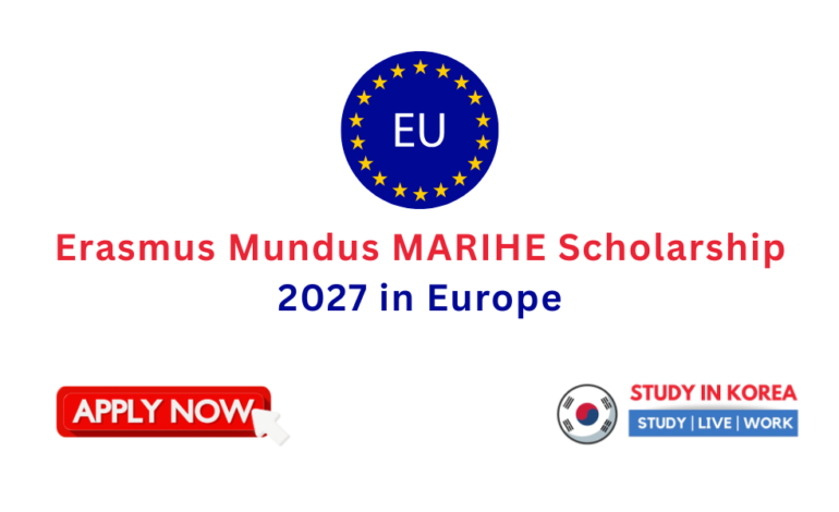 Erasmus Mundus MARIHE Scholarship 2027 in Europe
