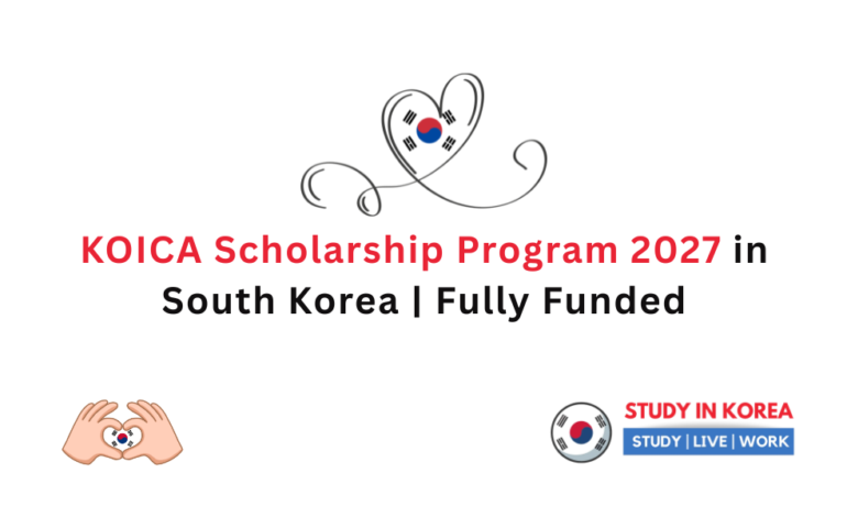 KOICA Scholarship Program 2027