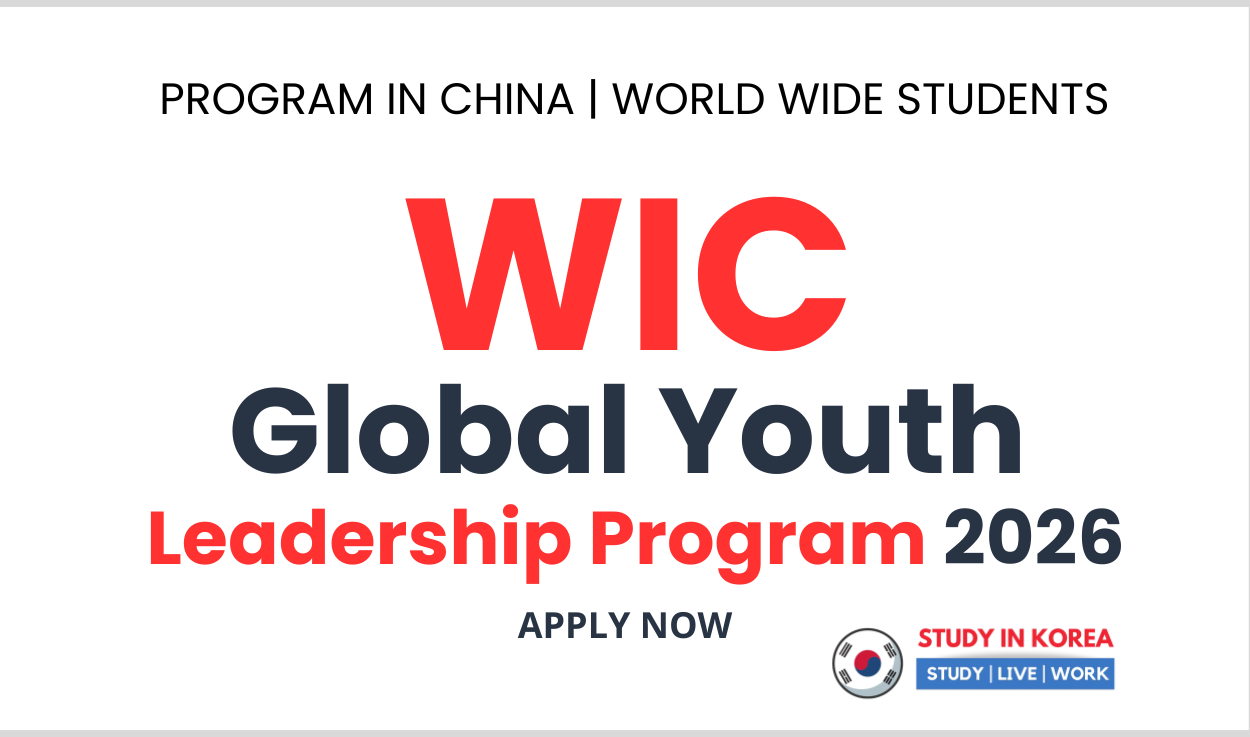 WIC Global Youth Leadership Program 2026 in China | Fully Funded