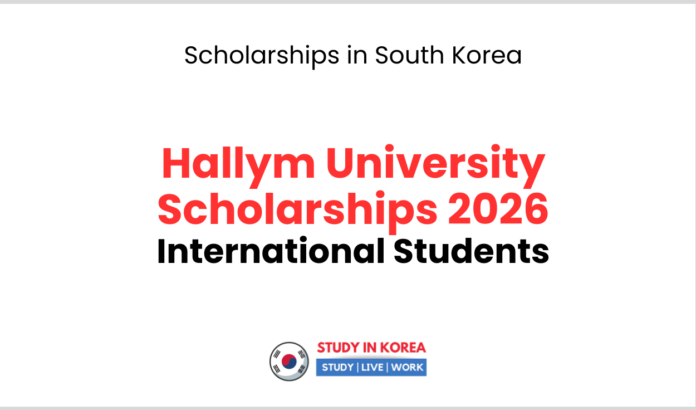 Hallym University Scholarships 2026