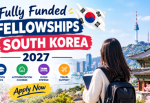 Fully Funded Fellowships in South Korea 2027: A Complete Guide for International Students Fully Funded Fellowships in South Korea 2027