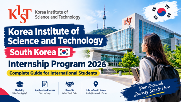 KIST Internship Program 2026